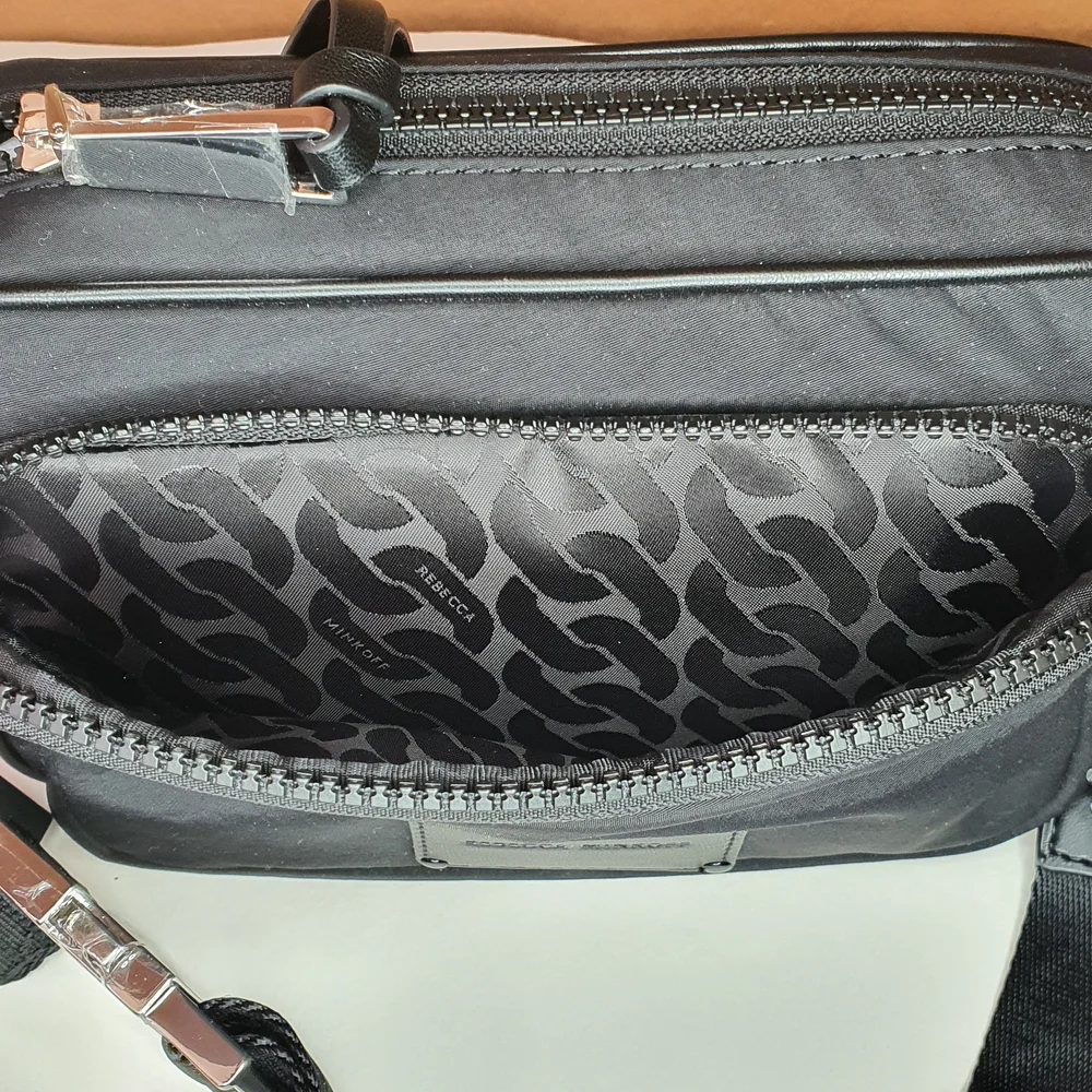 Rebecca Minkoff Nolita Nylon Crossbody Black - NWT + FREE GIFT - Picture 14 of 15